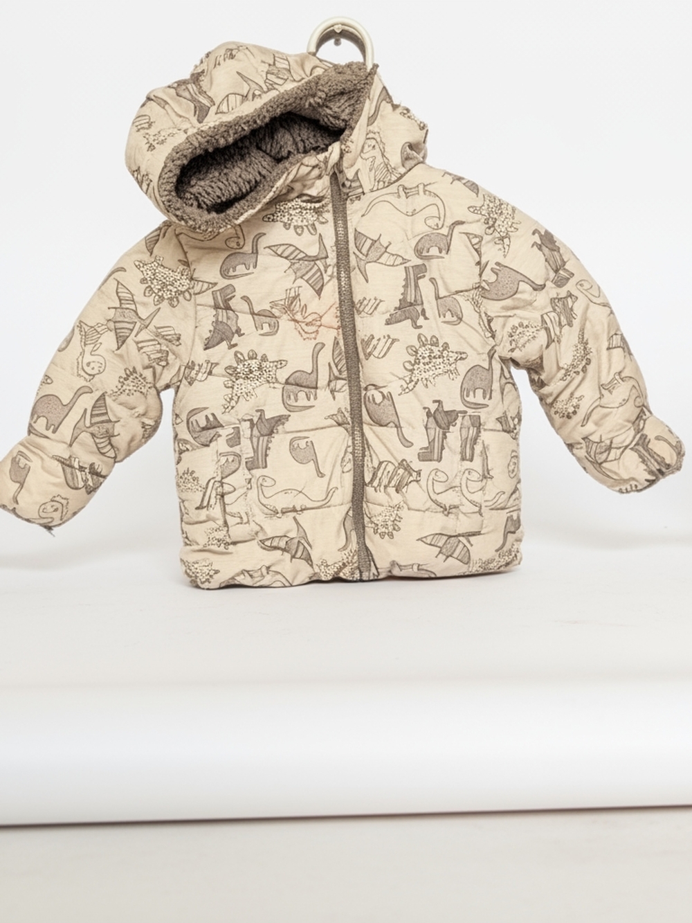 Swiss Tech Gray Fleece Jacket with Red Cross Logo